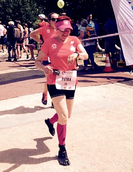 Zieleinlauf beim Challenge Women 2015
