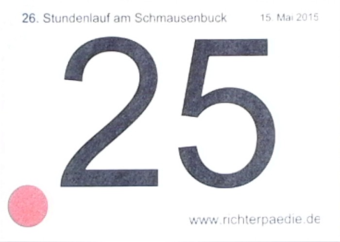 Startnummer 25