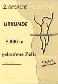 2. Finishline Frauenlauf