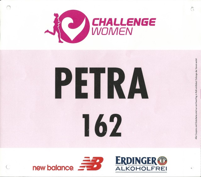 Startnummer Challenge-women 2014